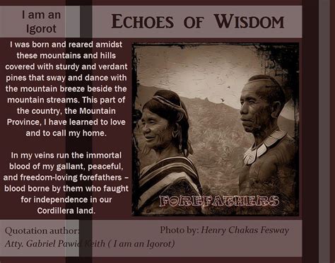 igorot quotes|I Am an Igorot .